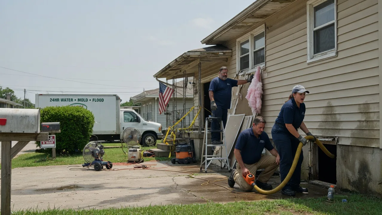 Water Damage Repair in Lyons, TX near me